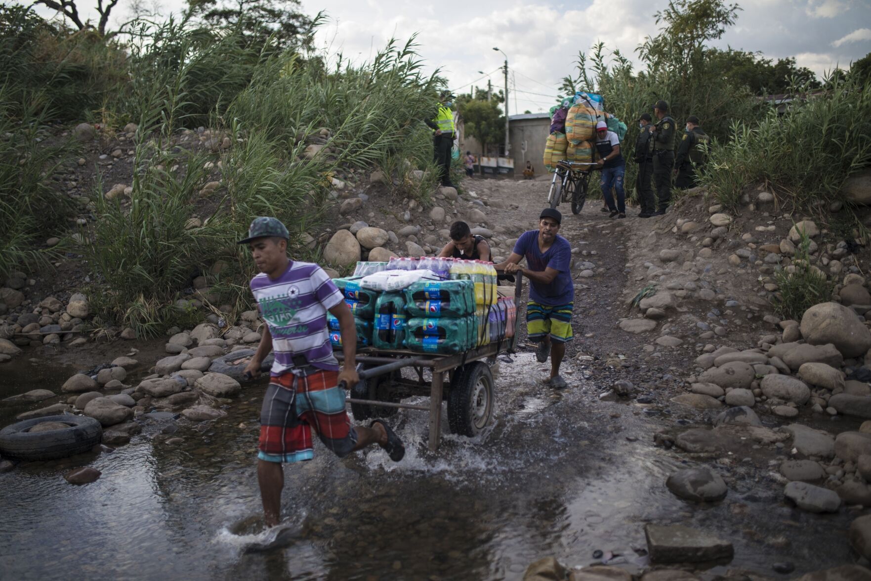 APTOPIX Colombia Venezuela